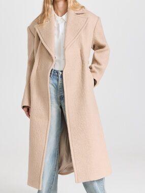 RECTO Casentino Elastic Belted Detail Coat
